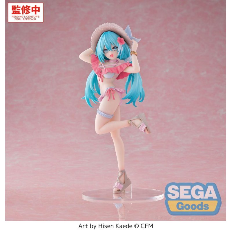 HATSUNE MIKU - Hatsune Miku "Tropical" - Figurine Luminasta 21cm