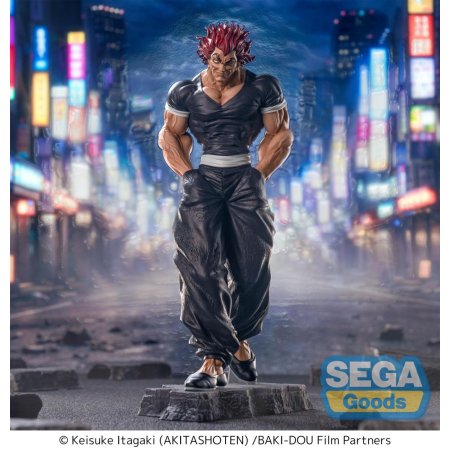 BAKI-DOU - Yujiro Hanma - Figurine Luminasta 25cm