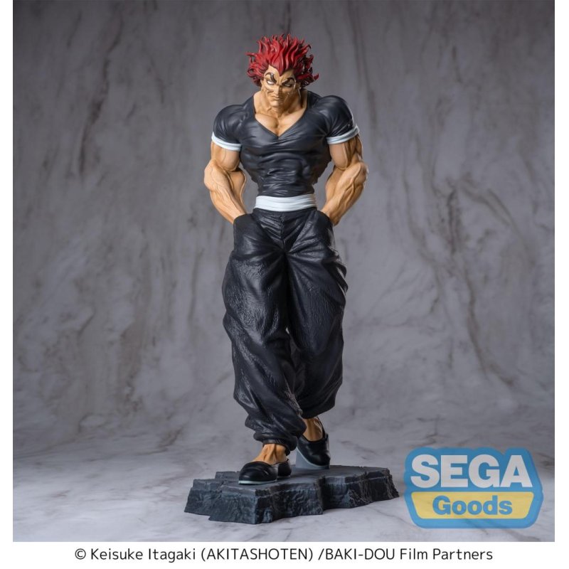 BAKI-DOU - Yujiro Hanma - Figurine Luminasta 25cm