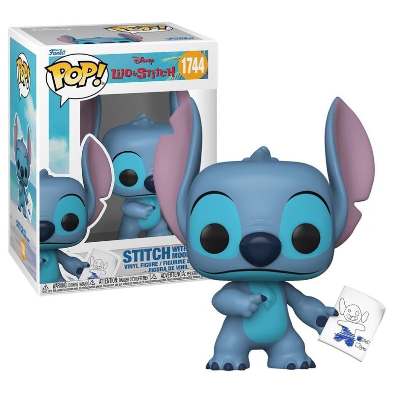 LILO & STITCH - POP Disney N° 1744 - Stitch with Mood Chart avec Chase