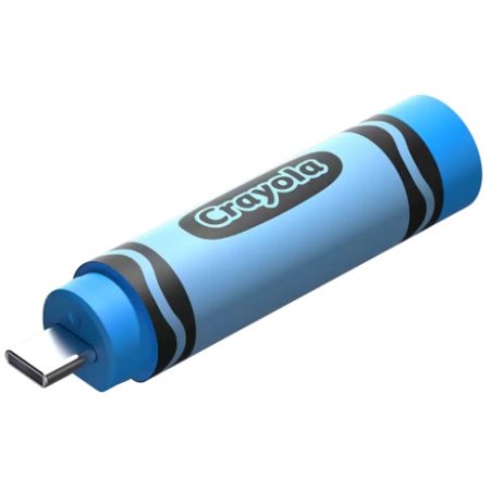 SanDisk Crayola USB flash drive 256 GB USB Type-C 3.2 Gen 1 (3.1 Gen 1) Blue