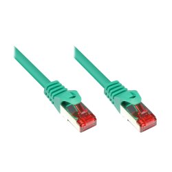 Alcasa S/FTP Cat6 1.5m networking cable Green S/FTP (S-STP)