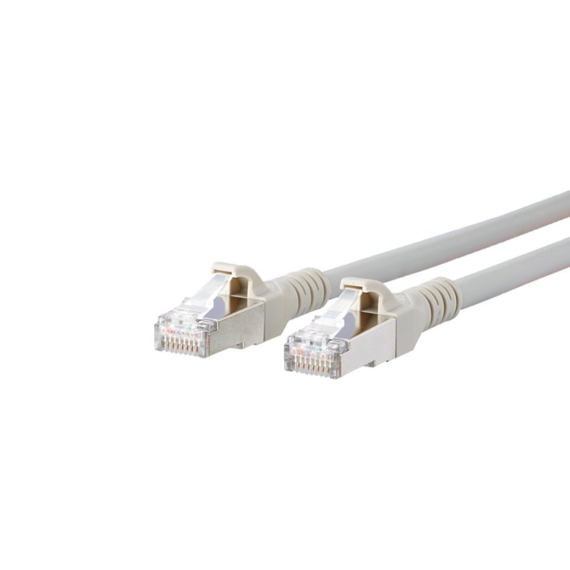 BTR NETCOM Cat6A, 25m câble de réseau Gris