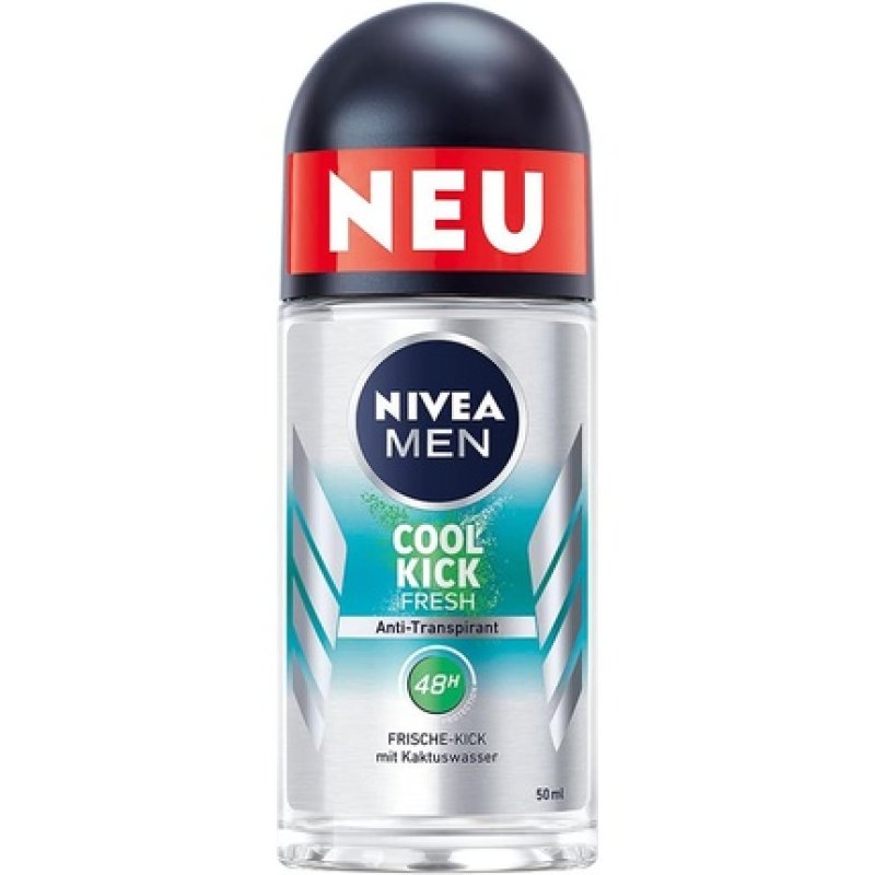 NIVEA MEN Cool Kick Fresh Roll-On Deodorant 50ml