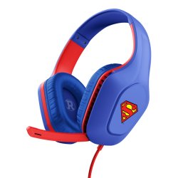 Trust GXT 415SM Zirox Casque Avec fil Arceau Gaming Bleu, Rouge