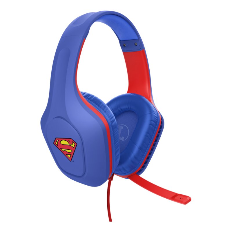 Trust GXT 415SM Zirox Casque Avec fil Arceau Gaming Bleu, Rouge