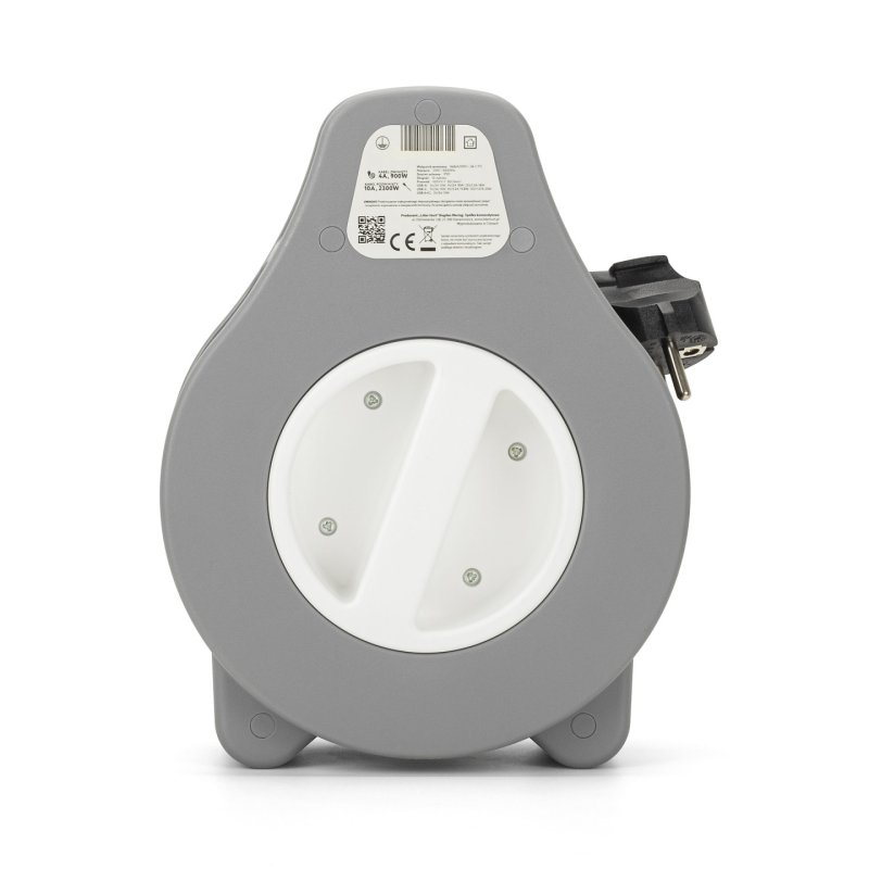 Montis Przedłużacz domowy zwijany z USB 10m MT188 2 AC outlet(s)
