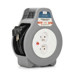 Montis Przedłużacz domowy zwijany 10m MT189 2 AC outlet(s)
