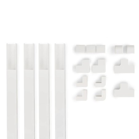 Hama 00221017 range-câbles Universel Conduit de câbles Blanc 4 pièce(s)