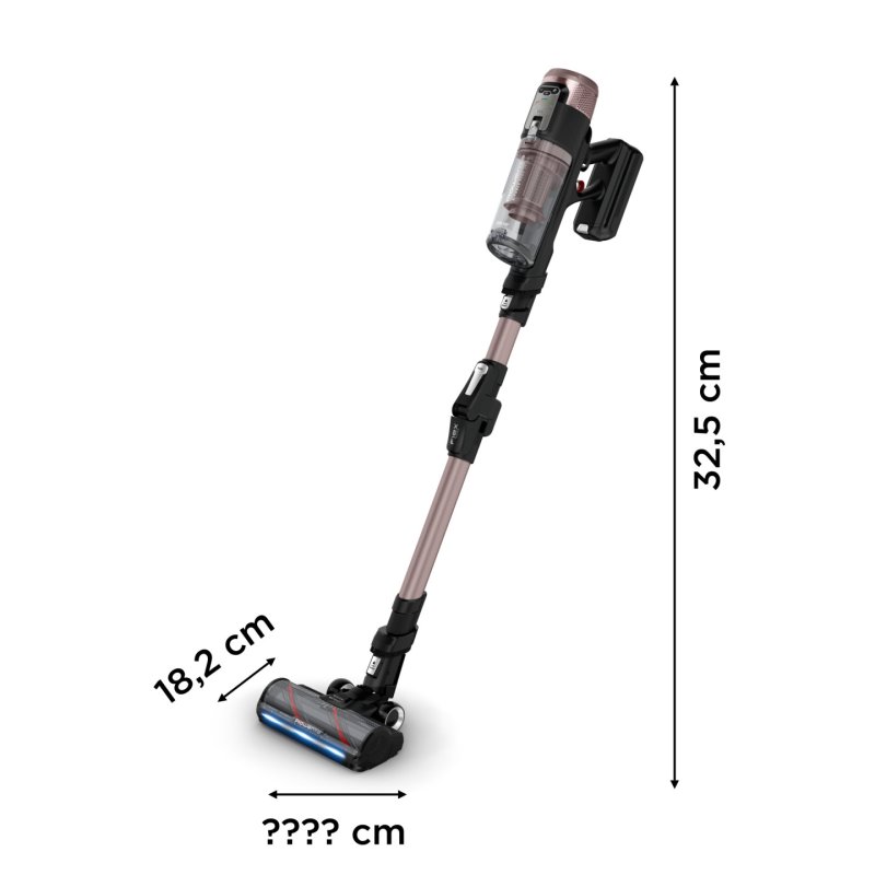 Rowenta X-Force Flex RH9CD9E0 aspirateur balai et balai électrique Aspirateur-balai 2 en 1 Batterie Sec&humide Sans