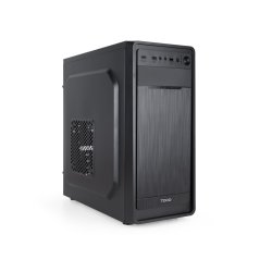TooQ Mid-Tower, ATX / MicroATX / Mini- ITX, 1x USB 3.0, 1x USB 2.0, 1x USB-C, Audio HD, Mic, 500W, 3.6kg
