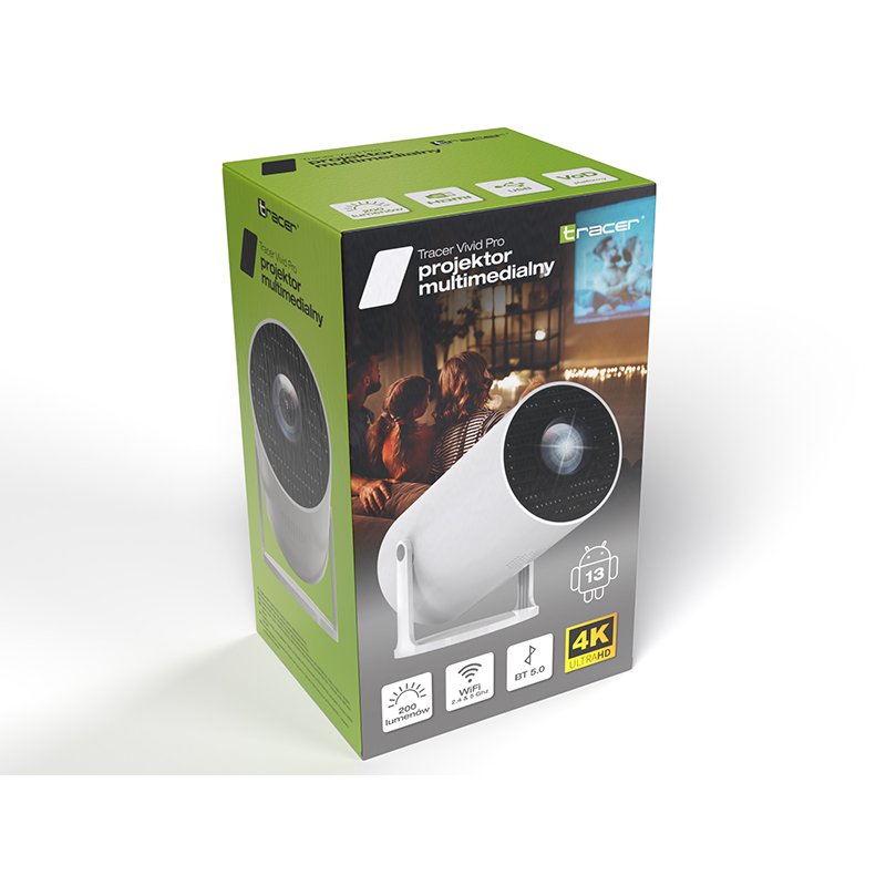 TRACER PROJECTOR VIVID PRO WIFI BT 5.0