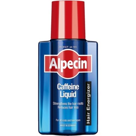 Alpecin Caffeine Liquid Hair Tonic 200ml Against Thinning Hair Natural Hair Growth for Men Energizer for Strong Hair