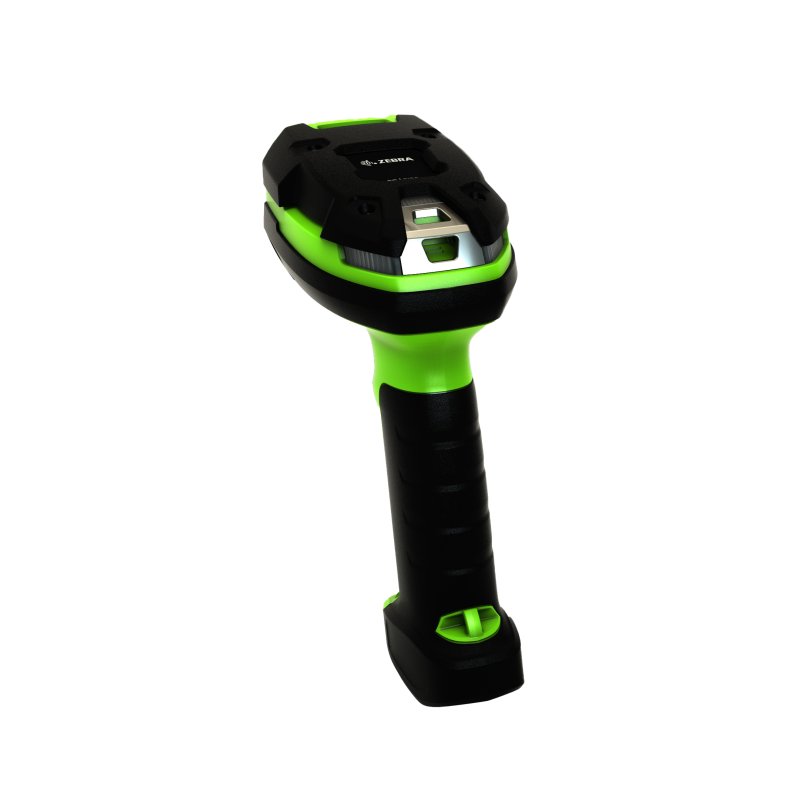 Zebra LI3678-ER Handheld bar code reader 1D Black, Green