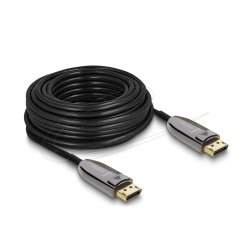 DeLOCK 87108 DisplayPort cable 15 m Black