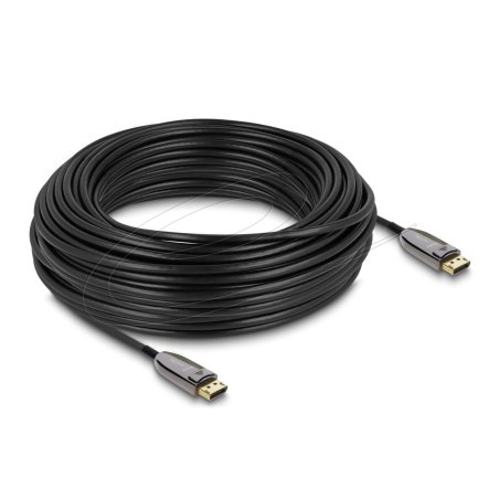 DeLOCK 87119 câble DisplayPort 30 m Noir