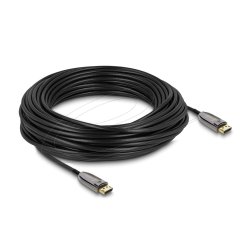 DeLOCK 87118 câble DisplayPort 25 m Noir