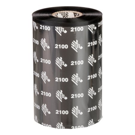 Zebra 2100 Wax ruban thermique 450 m Noir