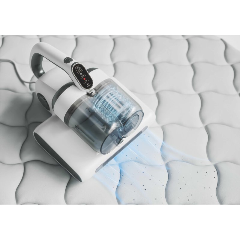 Hoover HMC510UV 011 aspirateur de table Sage, Blanc Sans sac