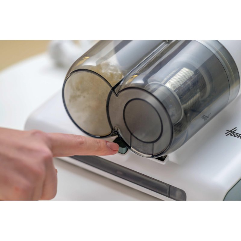 Hoover HMC510UV 011 aspirateur de table Sage, Blanc Sans sac