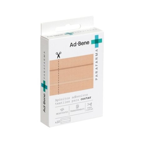 Adbene Textile Adhesive Bandage For Cutting 10 Units