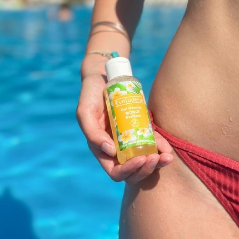 Evoluderm Monoi Travel Escape Kit 100ml Monoi Moisturizing Shampoo