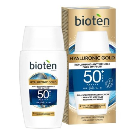 Bioten Uv Facial Hyaluronic Gold Fluid Spf 50 50ml