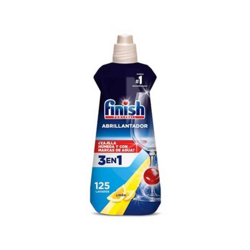 Finish Dishwasher Rinse Aid 3 In 1 Lemon 500ml