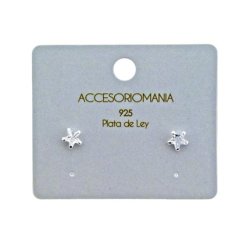 Accesoriomania 925 Silver Earrings Plus Model 6