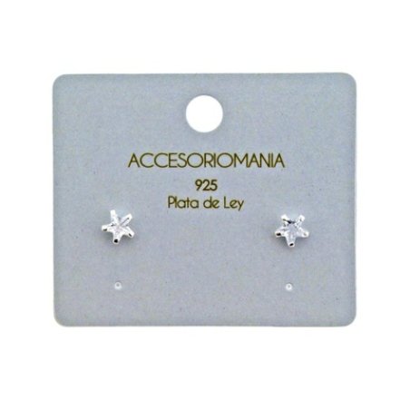 Accesoriomania 925 Silver Earrings Plus Model 6