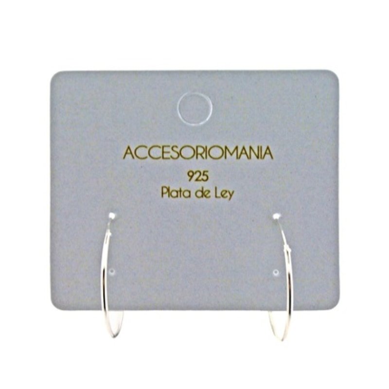 Accesoriomania 925 Silver Earrings Plus Model 9