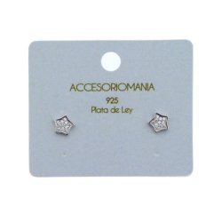 Accesoriomania 925 Silver Earrings Plus Model 15