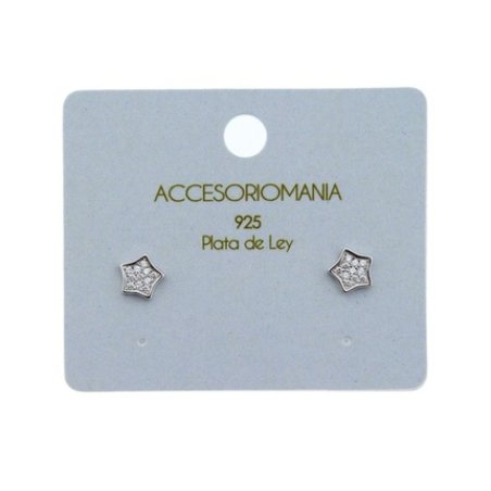 Accesoriomania 925 Silver Earrings Plus Model 15