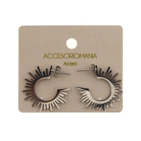 Accesoriomania Steel Earrings Model 18