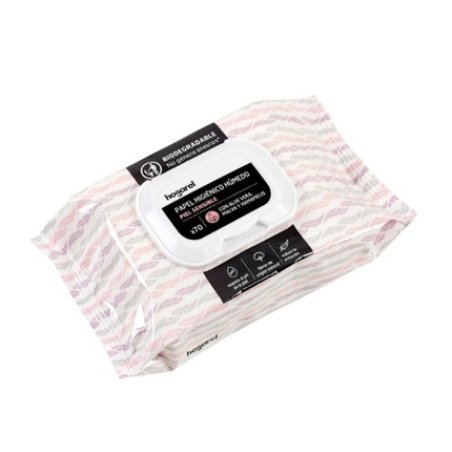 Hogarel Sensitive Skin Wet Toilet Paper 70 Units