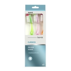 Bonte Soft Classic Toothbrush Pack Of 3