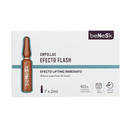 Benesk Facial Ampoules Flash Effect 7x2ml