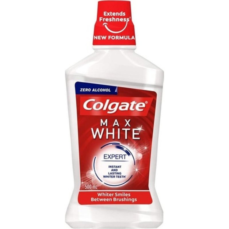 Colgate Mouthwash Max White 500 Ml