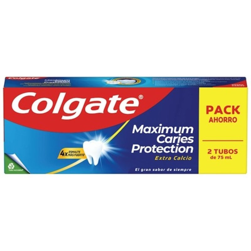 Colgate Toothpaste Caries Protection Pack 2x75ml