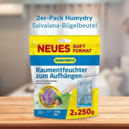 Humydry Antimoisture Clothes Hangers 250g - Pack of 2