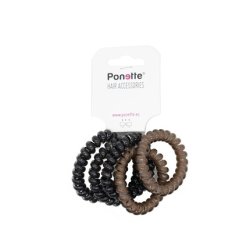 Ponette Invisible Neutral Hair Ties