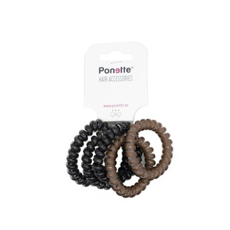 Ponette Invisible Neutral Hair Ties