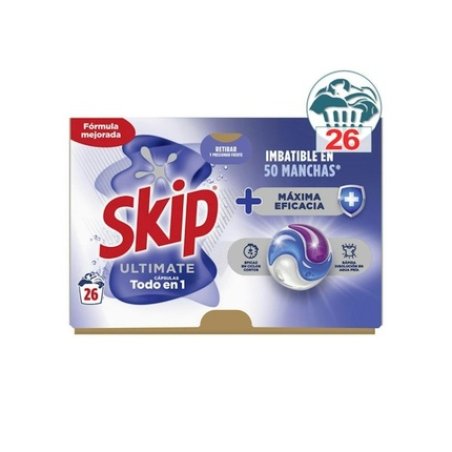 Skip Skip Ultimate Max Effectiveness Detergent Capsules 26 Units