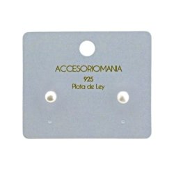 Accesoriomania 925 Silver Earrings Plus Model 10