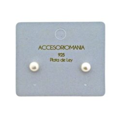 Accesoriomania 925 Silver Earrings Plus Model 11