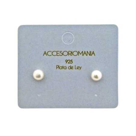 Accesoriomania 925 Silver Earrings Plus Model 11