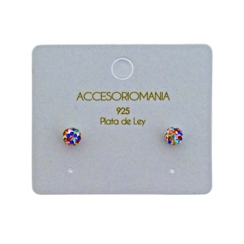 Accesoriomania 925 Silver Earrings Plus Model 13