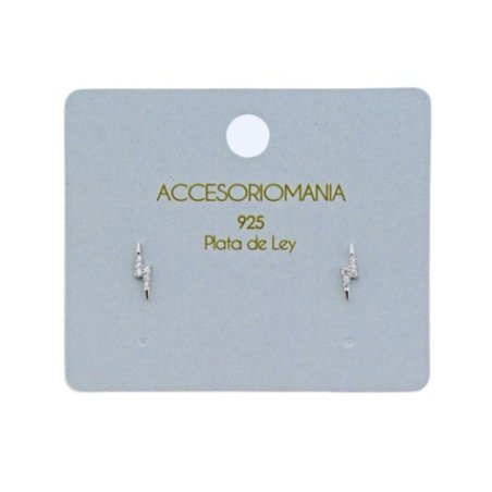 Accesoriomania 925 Silver Earrings Plus Model 8