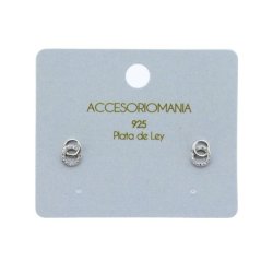 Accesoriomania 925 Silver Earrings Plus Model 12