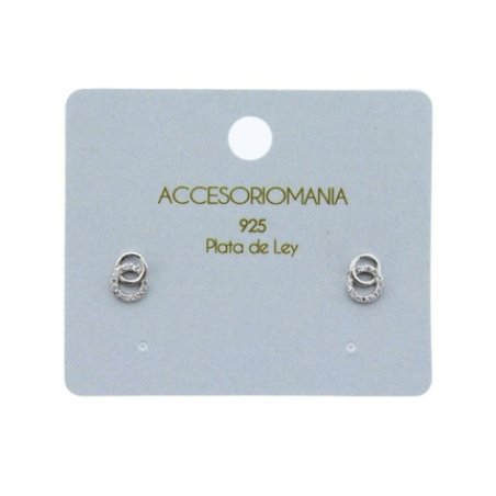 Accesoriomania 925 Silver Earrings Plus Model 12